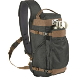 Kelty Spur 9L Sling Pack | Black Geo-Heather -Kelty Sales Store KL17 Spur GeoHeather waterbottle