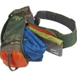 Kelty Spur 9L Sling Pack | Green Camo -Kelty Sales Store KL17 Spur camo open