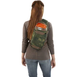 Kelty Spur 9L Sling Pack | Green Camo -Kelty Sales Store KL17 Spur color onbodyback4