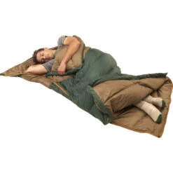 Kelty Galactic 30 Dridown Regular Sleeping Bag | Green/Brown -Kelty Sales Store KL18 GalacticReg Feature01