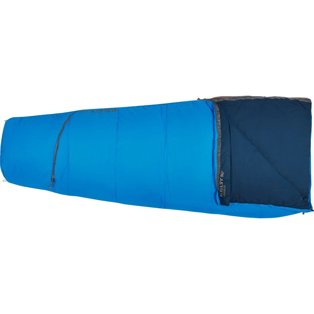 Kelty Rambler 50F Synthetic Sleeping Bag | Blue 2 Kelty Rambler 50F Synthetic Sleeping Bag | Blue - Image 2