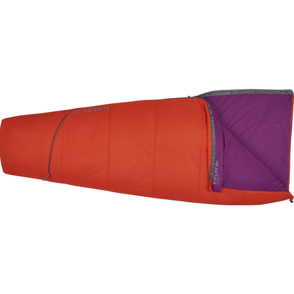 Kelty Rambler 50F Synthetic Sleeping Bag | Orange 2 Kelty Rambler 50F Synthetic Sleeping Bag | Orange - Image 2