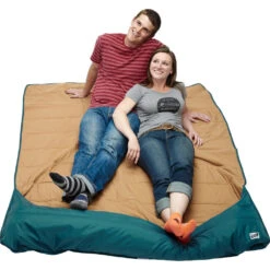 Kelty Shindig Blanket | Deep Teal/Latigo Bay -Kelty Sales Store ShindigBlanket deepTeal latigoBay feature2 KL17