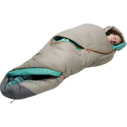 Kelty Sine 20F/EN 27F 800 Dridown Women's Sleeping Bag | Tan -Kelty Sales Store Sine 20W tan feature4 KL17