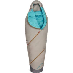 Kelty Sine 20F/EN 27F 800 Dridown Women's Sleeping Bag | Tan -Kelty Sales Store Sine 20W tan open KL17
