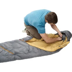 Kelty Sine 35F/EN 29F 800 Dridown Sleeping Bag | Gray -Kelty Sales Store Sine 35 castlerock feature3 KL17