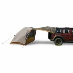Kelty Caboose 4 Person Tailgate Tent - Smoke/Beluga/Dull Gold -Kelty Sales Store kelty caboose 4 person tailgate tent smoke beluga dull gold 11