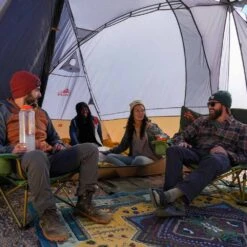 Kelty Caboose 4 Person Tailgate Tent - Smoke/Beluga/Dull Gold -Kelty Sales Store kelty caboose 4 person tailgate tent smoke beluga dull gold 14