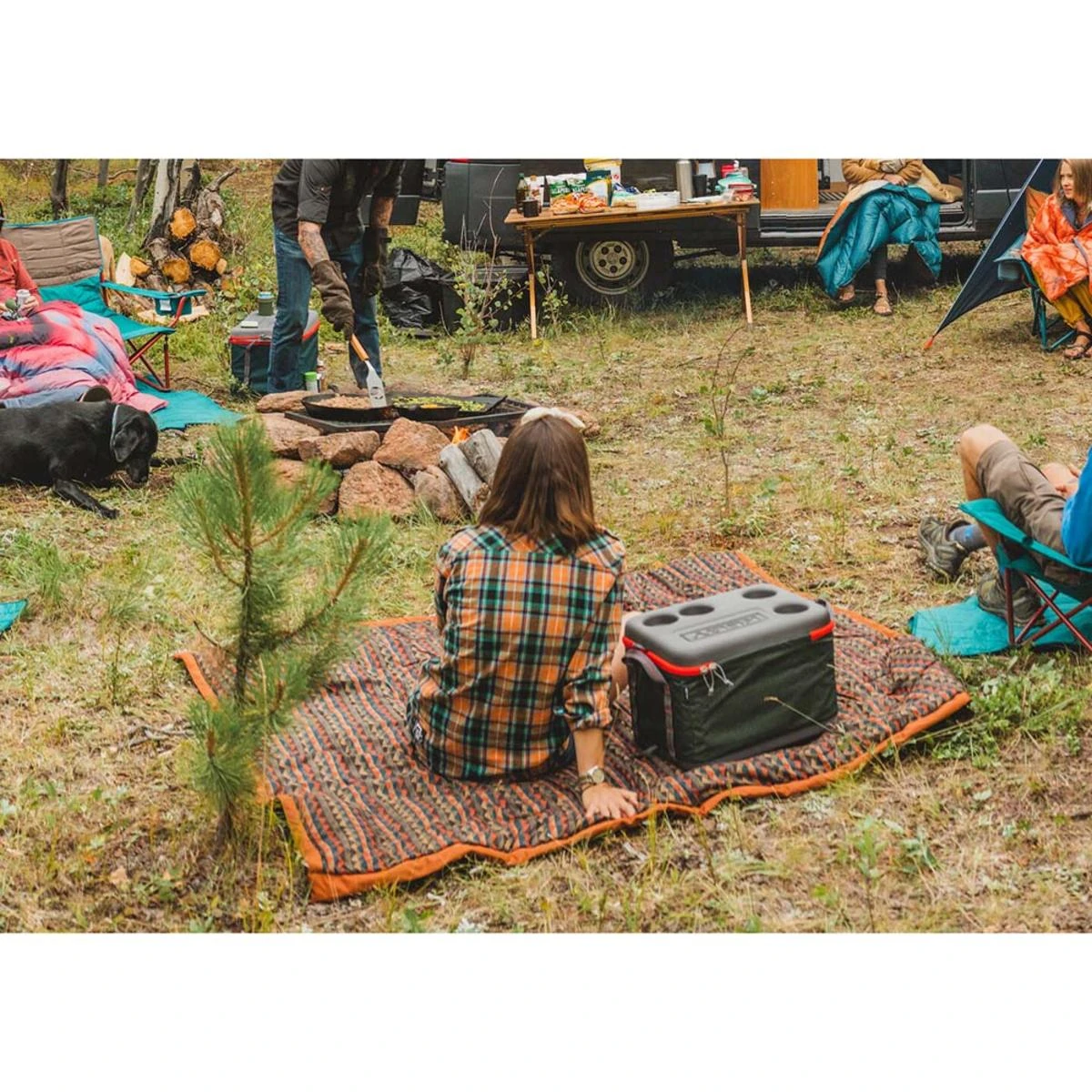 Kelty Cordavan Blanket - Gingerbread/Triangles 4 Kelty Cordavan Blanket - Gingerbread/Triangles - Image 4