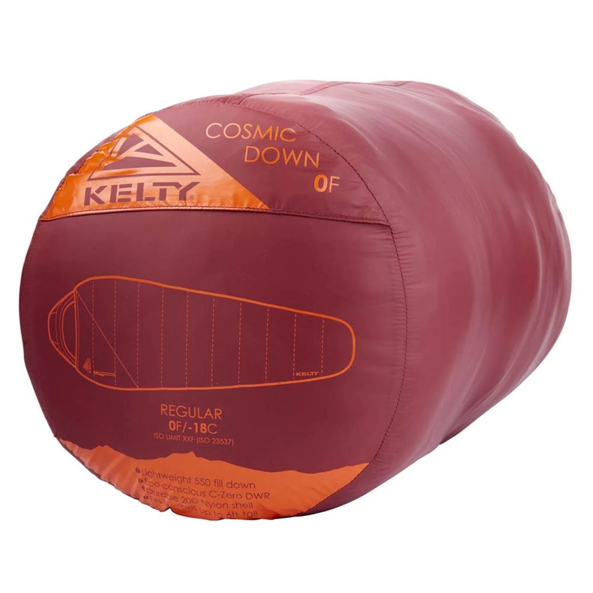 Kelty Cosmic 0 Deg 550 Down Sleeping Bag, Long Size, Right-Hand 4 Kelty Cosmic 0 Deg 550 Down Sleeping Bag, Long Size, Right-Hand - Image 4