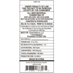 Kelty Cosmic 20 Deg 550 Down Sleeping Bag, Regular Size, Right-Hand 11 Kelty Cosmic 20 Deg 550 Down Sleeping Bag, Regular Size, Right-Hand -Kelty Sales Store kelty cosmic 20 deg 550 down sleeping bag regular size right hand 133