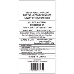 Kelty Cosmic Synthetic 0 Deg Sleeping Bag - Regular 11 Kelty Cosmic Synthetic 0 Deg Sleeping Bag - Regular -Kelty Sales Store kelty cosmic synthetic 0 deg sleeping bag regular 141