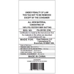 Kelty Cosmic Synthetic 40 Deg Sleeping Bag - Regular 11 Kelty Cosmic Synthetic 40 Deg Sleeping Bag - Regular -Kelty Sales Store kelty cosmic synthetic 40 deg sleeping bag regular 122