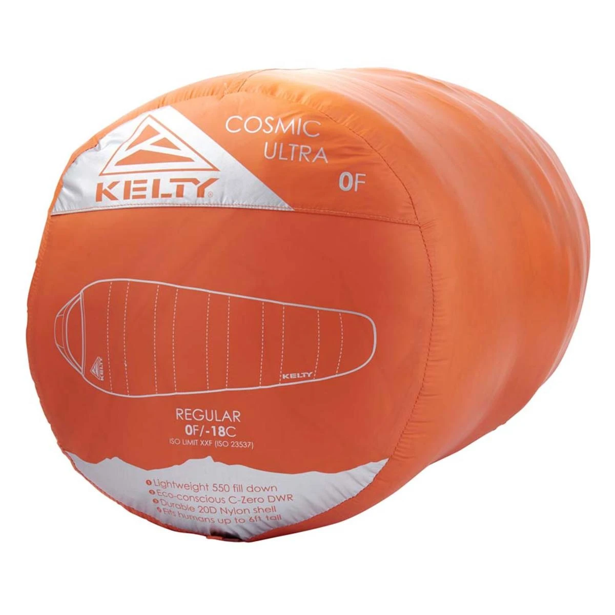 Kelty Cosmic Ultra 0 Deg 800 DriDown Sleeping Bag, Regular Size, Right-Hand 5 Kelty Cosmic Ultra 0 Deg 800 DriDown Sleeping Bag, Regular Size, Right-Hand - Image 5