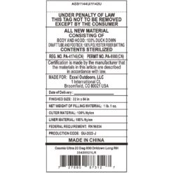 Kelty Cosmic Ultra 20 Deg 800 DriDown Sleeping Bag, Long Size, Right-Hand -Kelty Sales Store kelty cosmic ultra 20 deg 800 dridown sleeping bag long size right hand 132