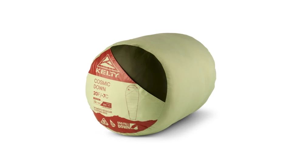 Kelty Cosmic 20 Deg 550 Down Sleeping Bag - Women's 18 Kelty Cosmic 20 Deg 550 Down Sleeping Bag - Women's - Image 18